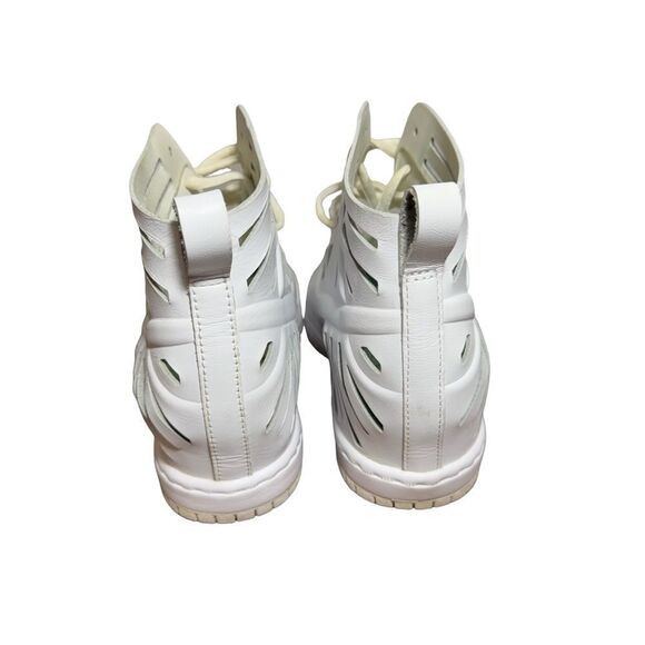 Nike Joli Sky Hi High Wedge Dunk 2.0 Womens Sz 7.5 Sneaker Shoes Su15-983 White - Picture 4 of 5